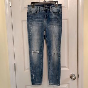 Judy Blue Distressed Blue Jeans